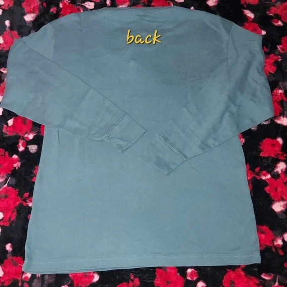 Abercrombie and Fitch Ribbed Thermal Henley size XL NWT - Picture 10 of 11